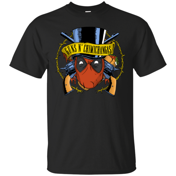 Deadpool - Guns n Chimichangas deadpool T Shirt & Hoodie