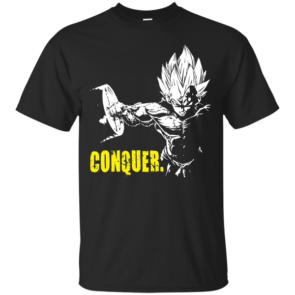 Dragon Ball - CONQUER  Vegeta Hardcore Squat workout dbz T Shirt & Hoodie