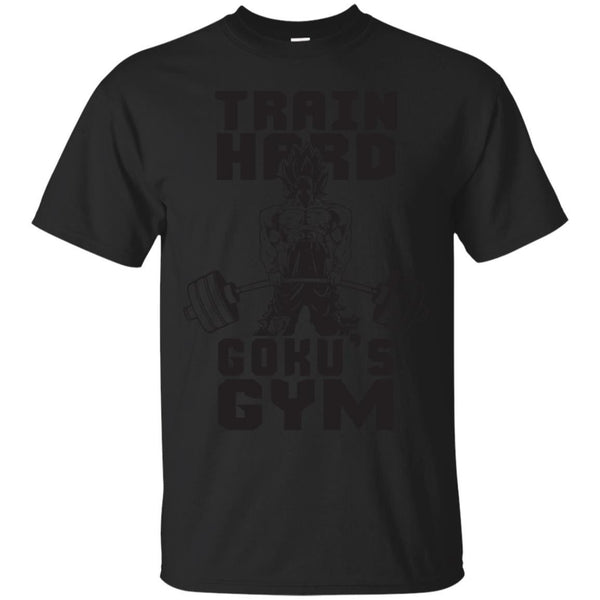 DRAGON BALL Z - Train Hard  Gokus Gym T Shirt & Hoodie