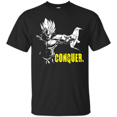 Dragon Ball - CONQUER  Goku Hardcore Squat workout dbz T Shirt & Hoodie