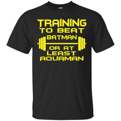 DC COMICS - Training to beat batman T Shirt & Hoodie