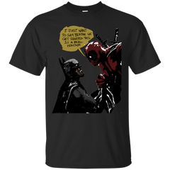 BATMAN - Batman Vs Deadpool T Shirt & Hoodie