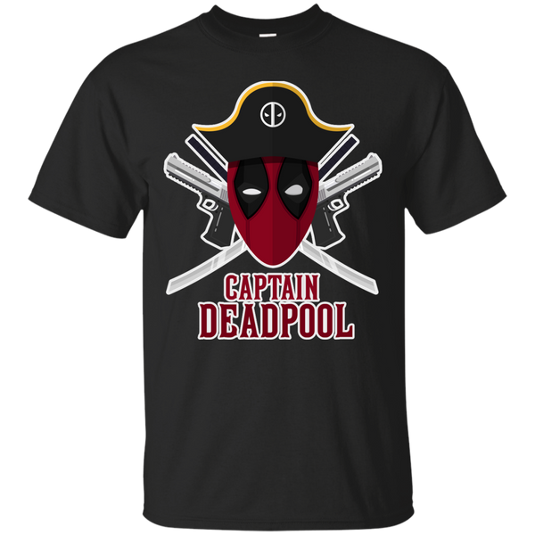 Deadpool - Captain Deadpool marvel T Shirt & Hoodie