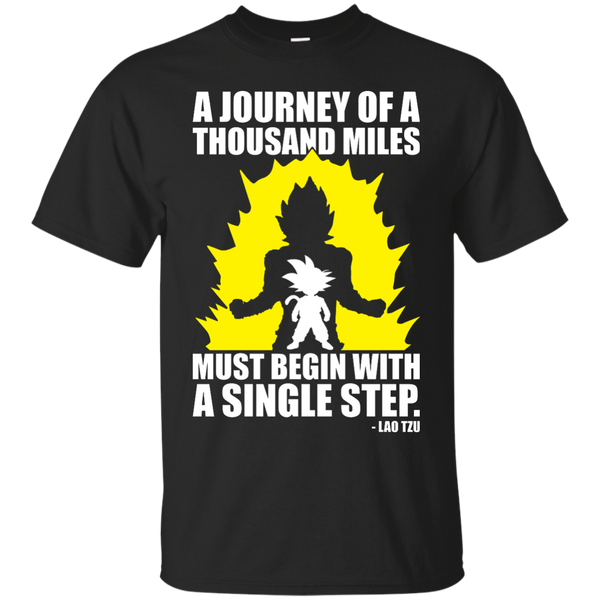 Dragon Ball - A Journey of A Thousand Miles Goku mma T Shirt & Hoodie