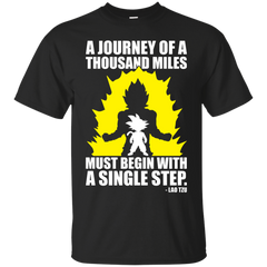 Dragon Ball - A Journey of A Thousand Miles Goku mma T Shirt & Hoodie