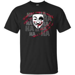 ANONYMOUS - V for Joker T Shirt & Hoodie