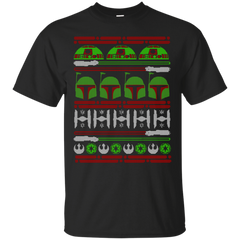 Star Wars - Boba Fett Christmas T Shirt & Hoodie