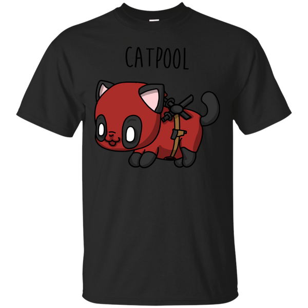 Deadpool - Catpool cartoon deadpool T Shirt & Hoodie