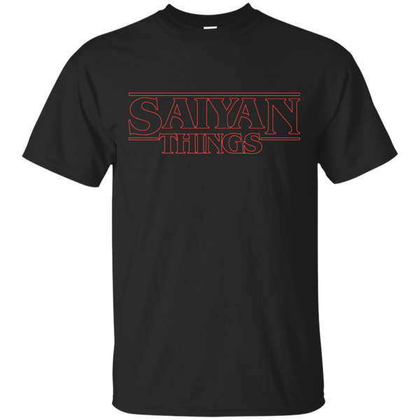 Dragon Ball - Sayian Things stranger things T Shirt & Hoodie