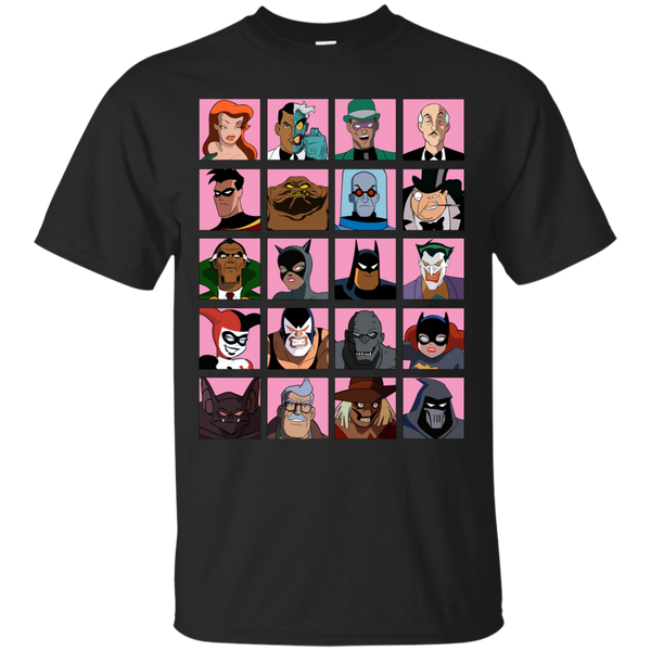 BATMAN THE ANIMATED SERIES - Heroes  Villains Batman the Animated Series T Shirt & Hoodie