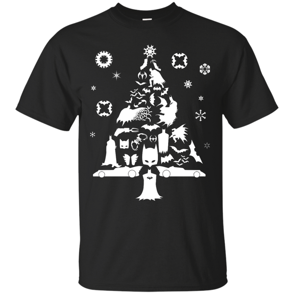 BATMAN - Xmas Tree Batman T Shirt & Hoodie