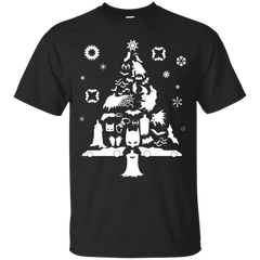 BATMAN - Xmas Tree Batman T Shirt & Hoodie