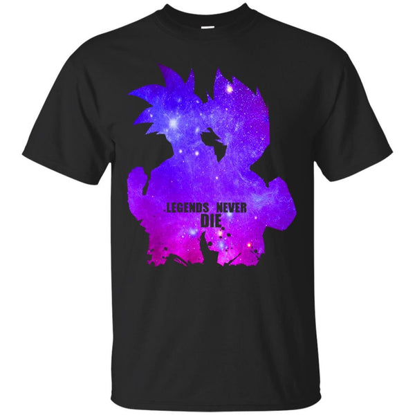 DRAGON BALL Z - Legends never die v2 T Shirt & Hoodie