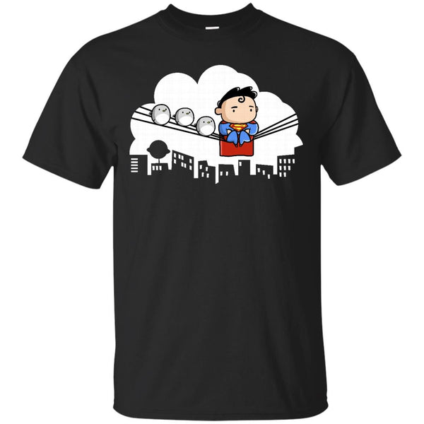 SUPERMAN - Taking some air white T Shirt & Hoodie