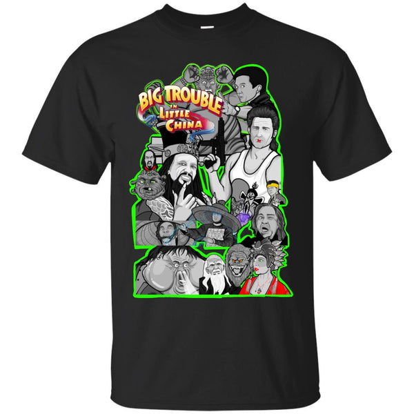 NEW - Big Trouble in Little China character collage T Shirt & Hoodie