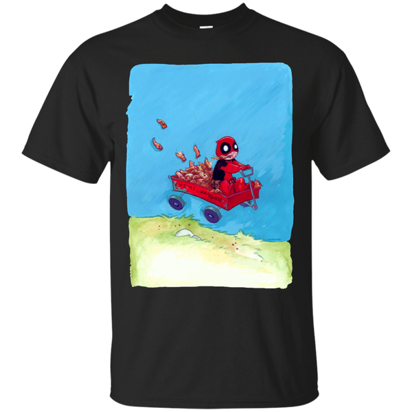 Deadpool - Chimichanga Wagon painting T Shirt & Hoodie