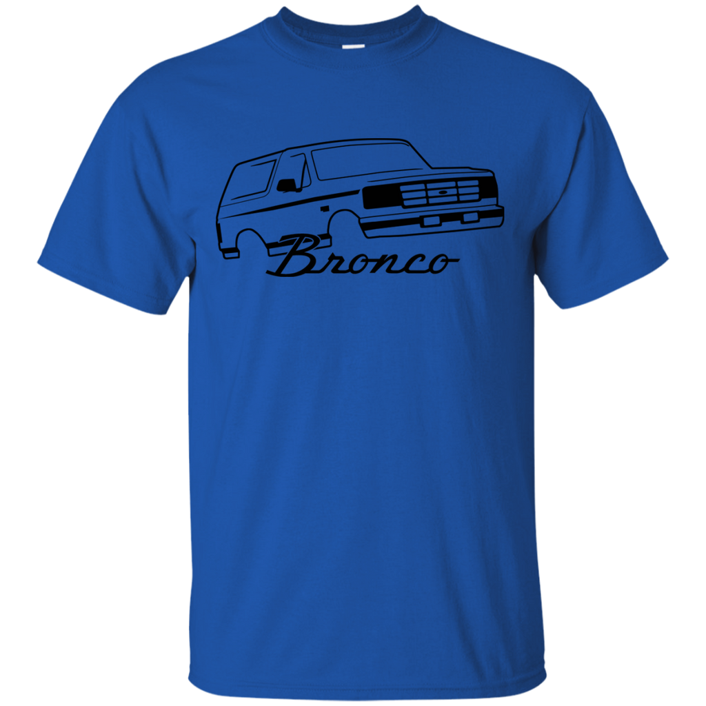 Ford Bronco Vintage Star Bronco Pullover Hoodie Charcoal / LG