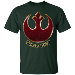 REBEL ALLIANCE STAR WARS 40TH - Rebel Since 1977 T Shirt & Hoodie