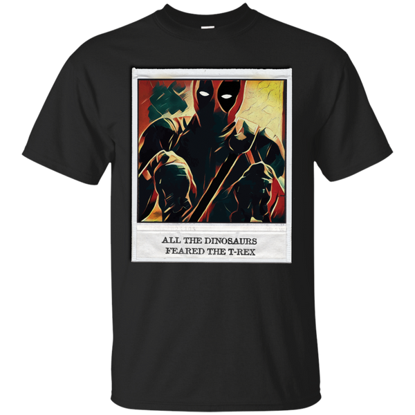 Deadpool - Deadpool TRex Polaroid deadpool T Shirt & Hoodie