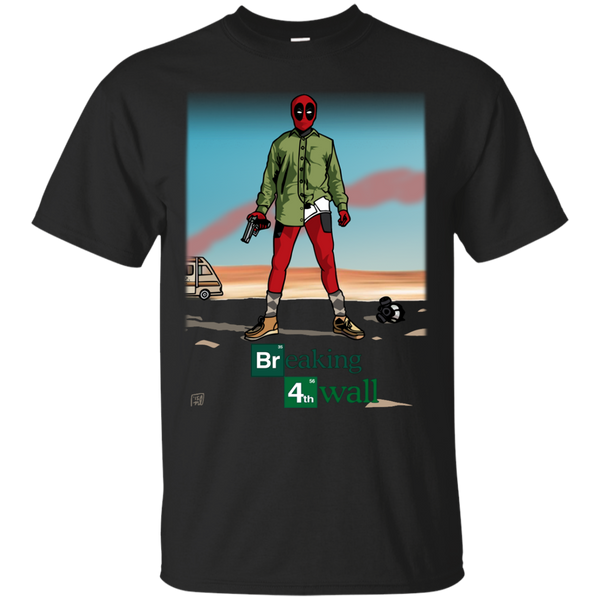 Deadpool - Breaking 4th Wall dessert T Shirt & Hoodie