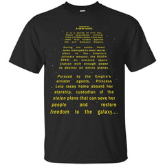 STAR WARS SCROLL - Star Wars Scroll Shirt  Text Scroll T Shirt & Hoodie