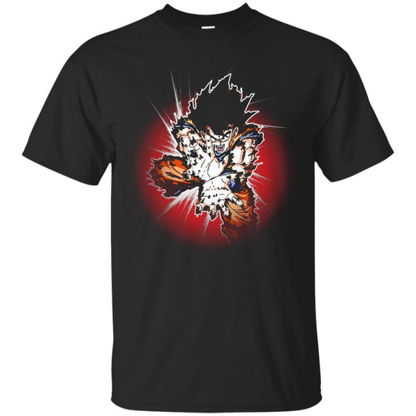 DRAGON BALL Z - Red Moon Saiyan T Shirt & Hoodie