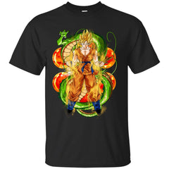 DRAGON BALL Z - DBZ  Goku with Shenron T Shirt & Hoodie