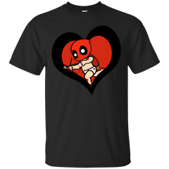 Deadpool - Dead Valentine Version 2 heart T Shirt & Hoodie