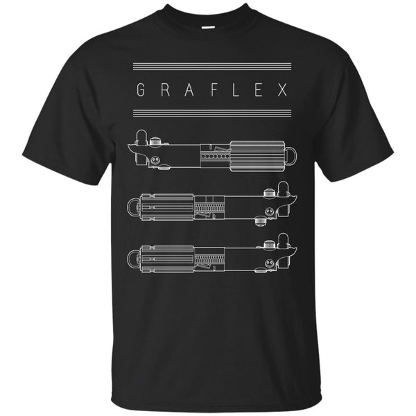 STAR WARS - Graflex Lightsaber Trio T Shirt & Hoodie