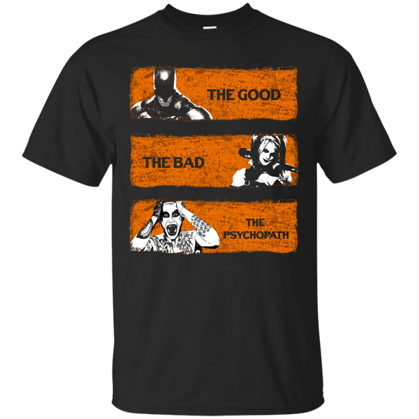 BATMAN SUICIDE SQUAD HARLEY TEE - The Good The Bad The Psychopath T Shirt & Hoodie