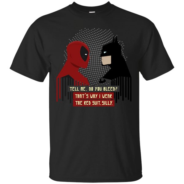 Deadpool - Do you Bleed parody T Shirt & Hoodie