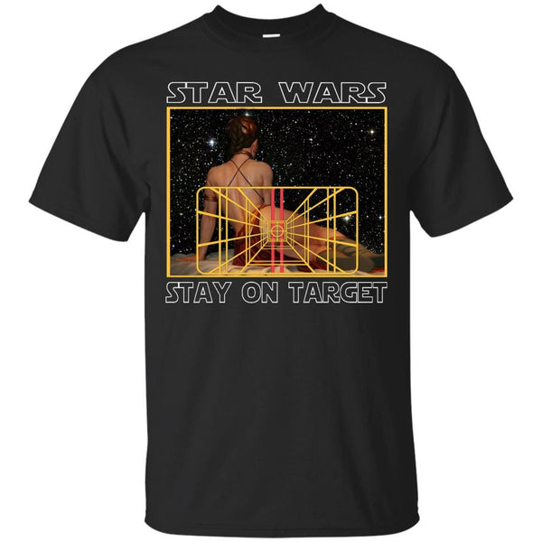 STAR WARS INSPIRED - STAR WARS SLAVE LEIA STAY ON TARGET T Shirt & Hoodie