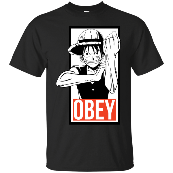 Naruto - OBEY LUFFY T Shirt & Hoodie