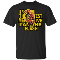 AQUAMAN IS AN IDIOT - The Flash I am the fastest men alive Tshirt Desing T Shirt & Hoodie