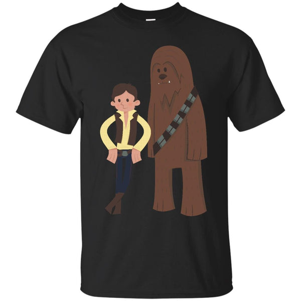 STAR WARS - Han  Chewie The Rogues T Shirt & Hoodie