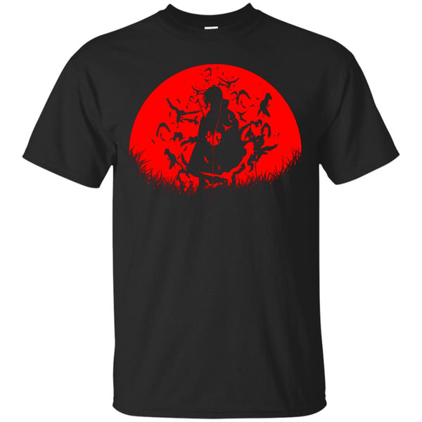 NARUTO - Red Moon Itachi T Shirt & Hoodie