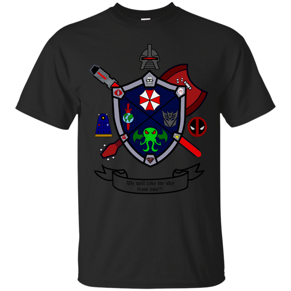 Deadpool - Dark Geek Crest  We will take the sky from you dc T Shirt & Hoodie