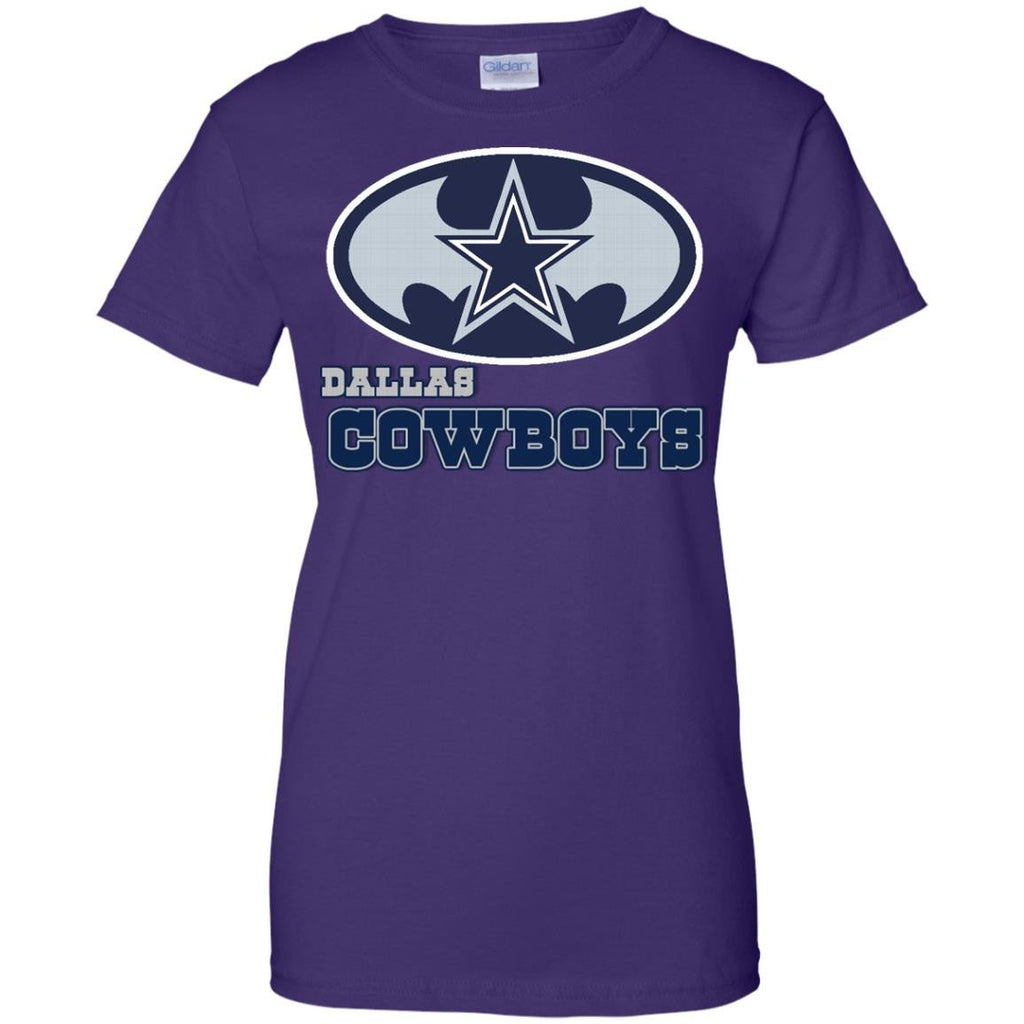 DALLAS COWBOYS - Super Batman Dallas Cowboys Retro Logo T Shirt