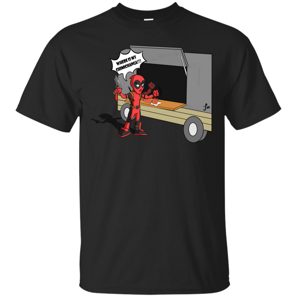 Deadpool - DEADPOOL  WHERE IS MY CHIMICHANGA wade T Shirt & Hoodie