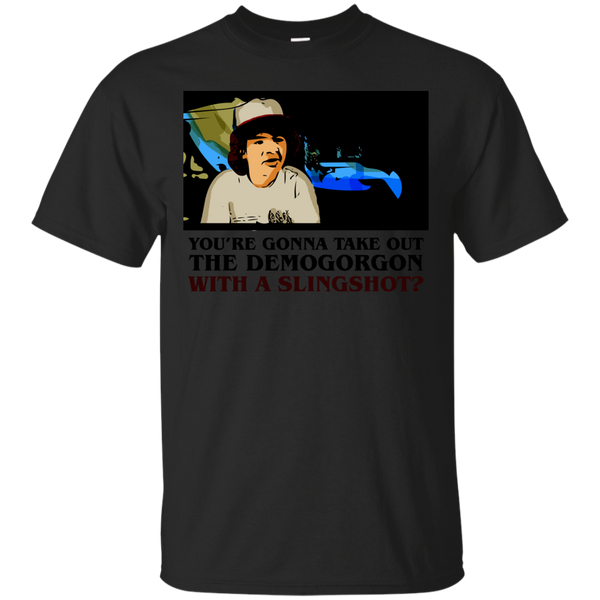 Stranger Things - Stranger Things Dustin and the Slingshot stranger things T Shirt & Hoodie