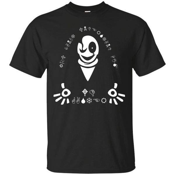 BLACK AND WHITE - WD Gaster T Shirt & Hoodie