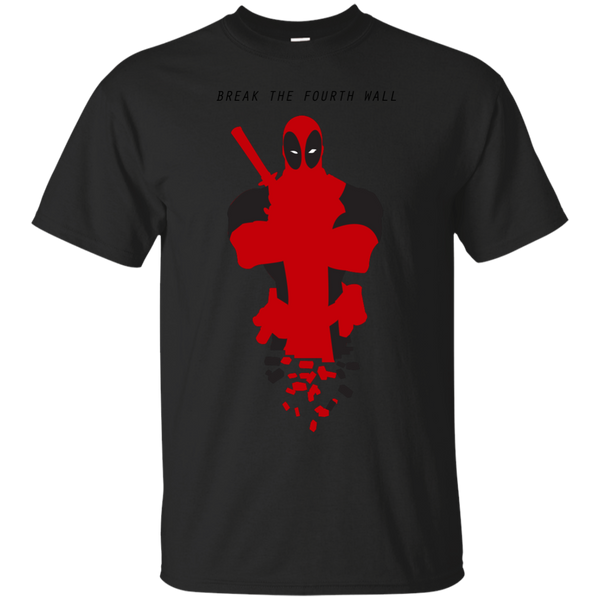 Deadpool - Break the Fourth Wall comics T Shirt & Hoodie