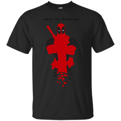 Deadpool - Break the Fourth Wall comics T Shirt & Hoodie