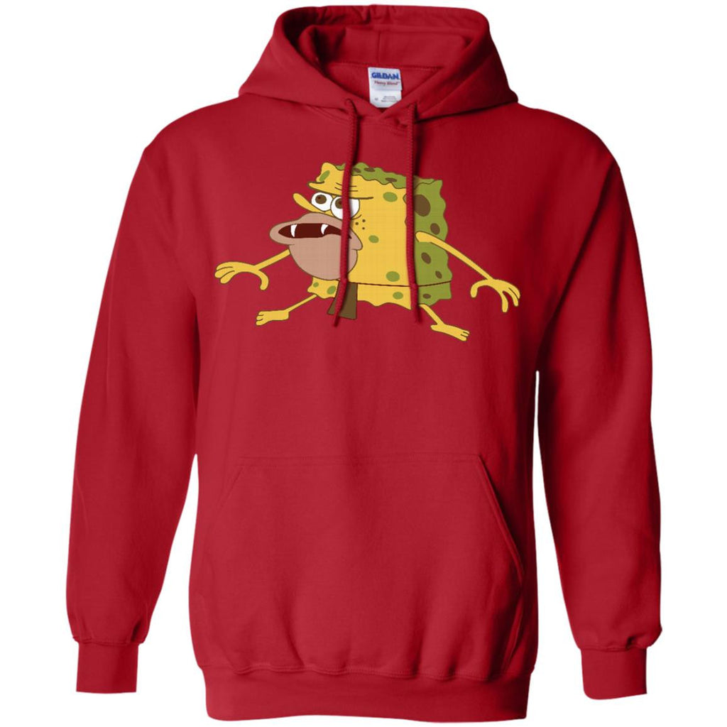 Caveman Patrick Holding Jellyfishing Net Spongebob Squarepants Hoodie