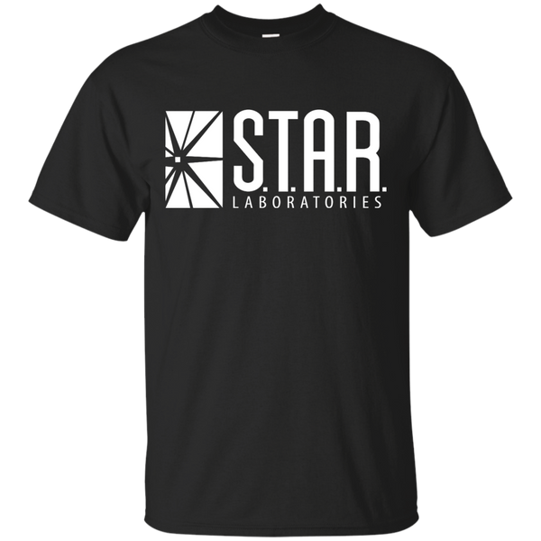 FLASH - STARS LABS THE FLASH black T Shirt & Hoodie